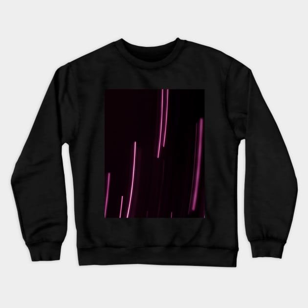 Pink blurred lights Crewneck Sweatshirt by Beccasab photo & design